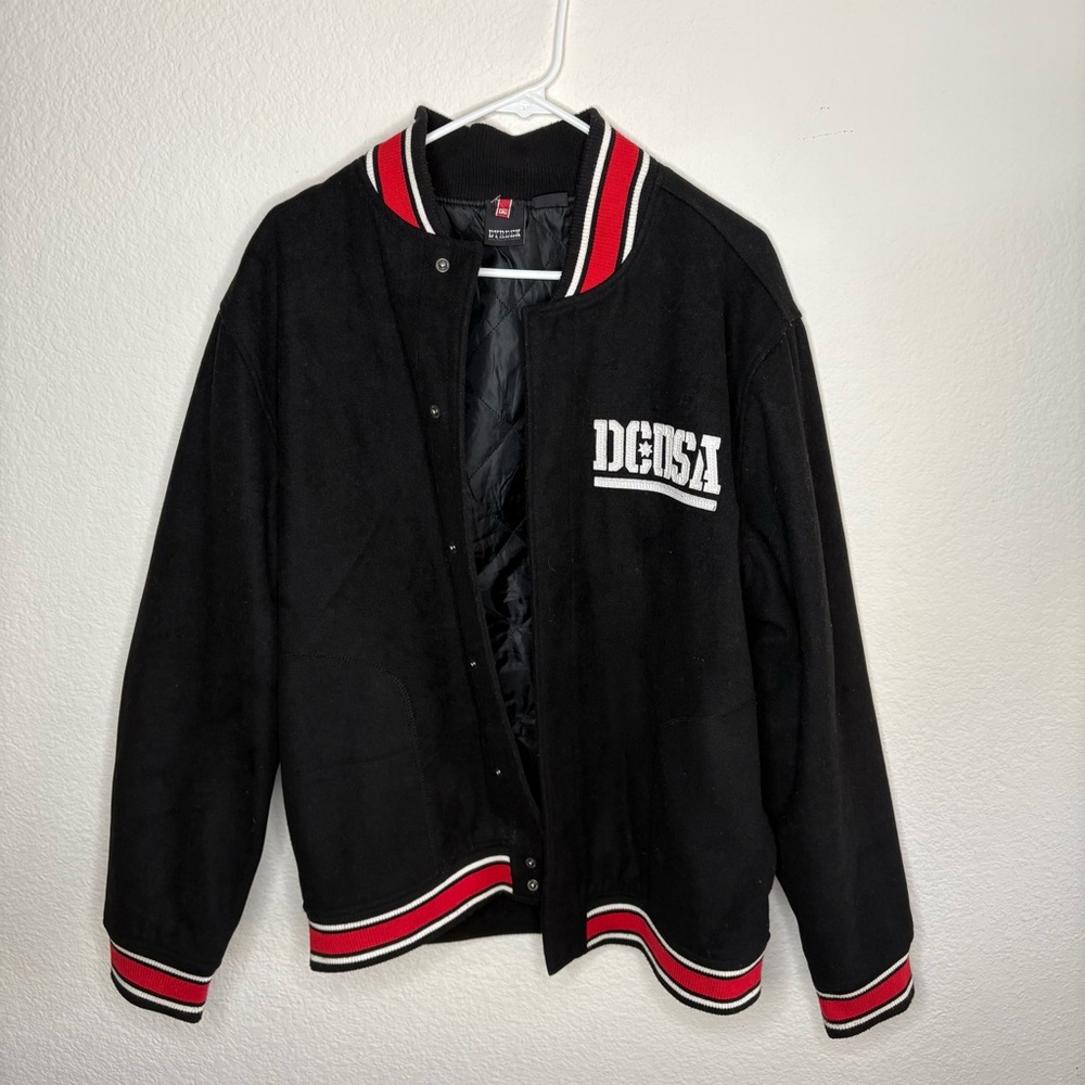 Black Men's wool blend Jacket